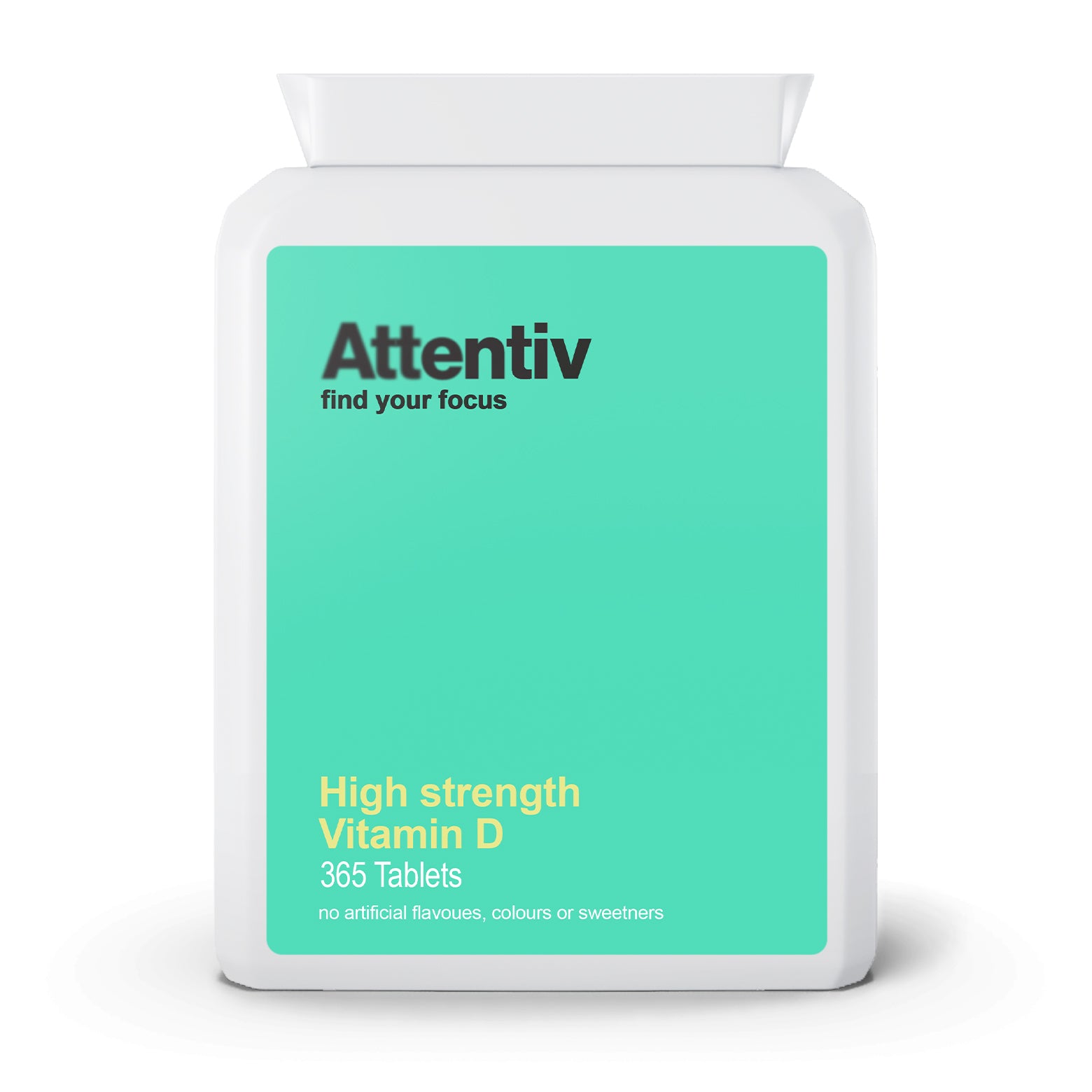 High Strength Vitamin D - 4000 IU - 365 tablets - 1 Year Supply