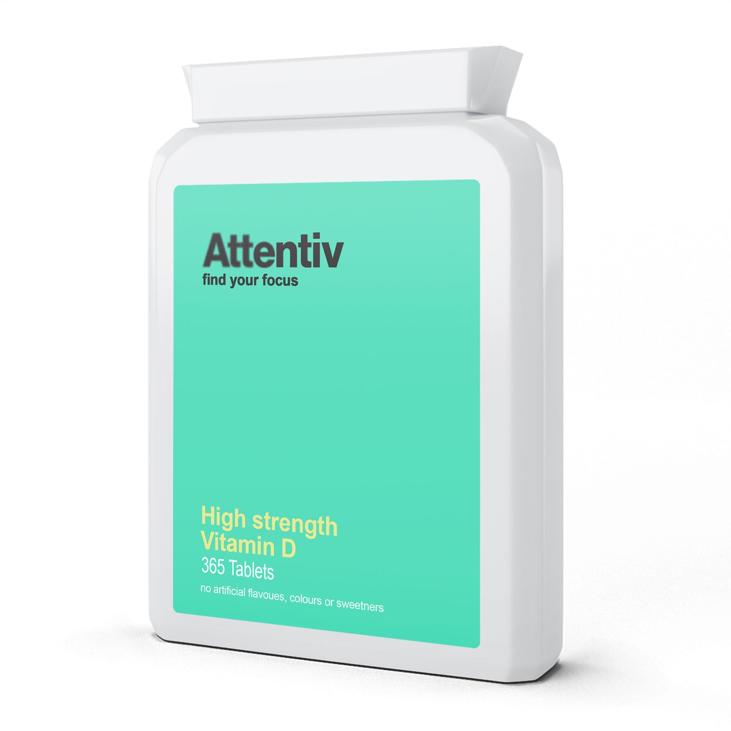 High Strength Vitamin D - 4000 IU - 365 tablets - 1 Year Supply