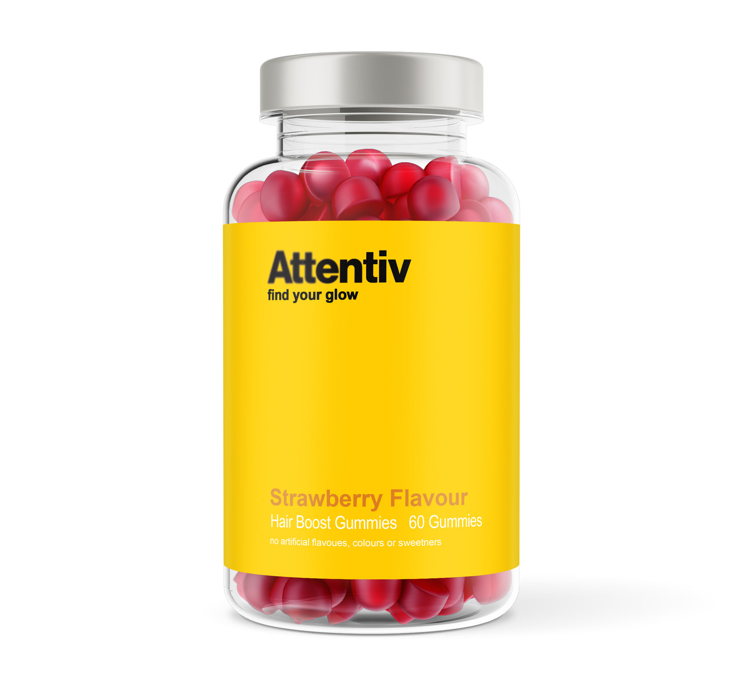 Attentiv Hair Boost Gummies (60 gummies)