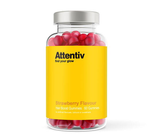 Attentiv Hair Boost Gummies (60 gummies)