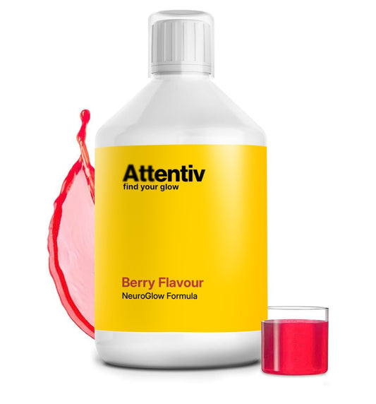 Attentiv NeuroGlow – Liquid Marine Collagen for Skin & Brain Health (10,000mg, Sugar-Free)